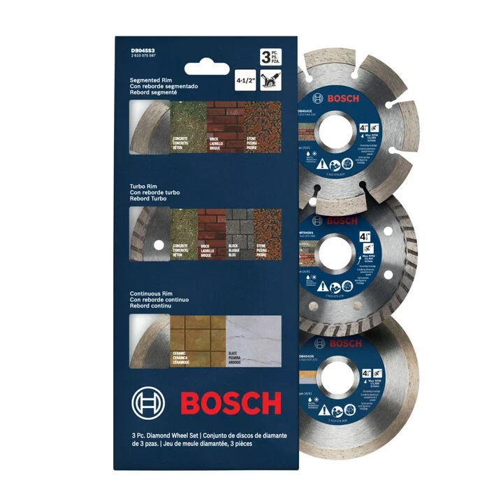 BOSCH DIAMOND CUTTING BLADES