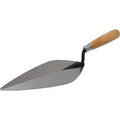 BRICK TROWEL 10" X 4 3/4" - WOOD HANDLE (LONDON)