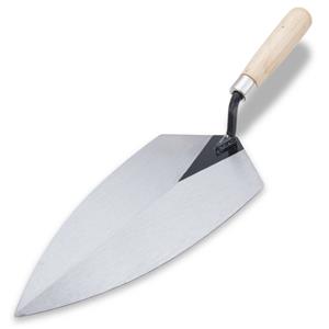 BRICK TROWEL  10" X 5" - WOOD HANDLE (PHILADELPHIA)