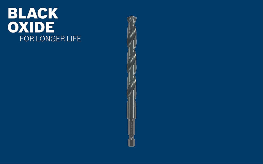 Bosch 1/4" Black Oxide Drill Bit