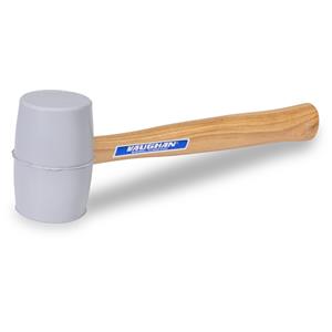 VAUGHAN SOLID RUBBER MALLET - 20oz