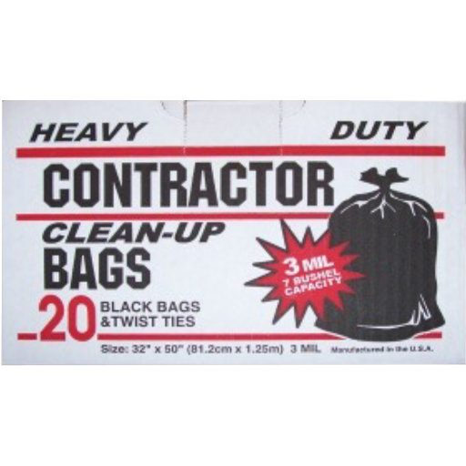 Contractor Bags - 20 per Box