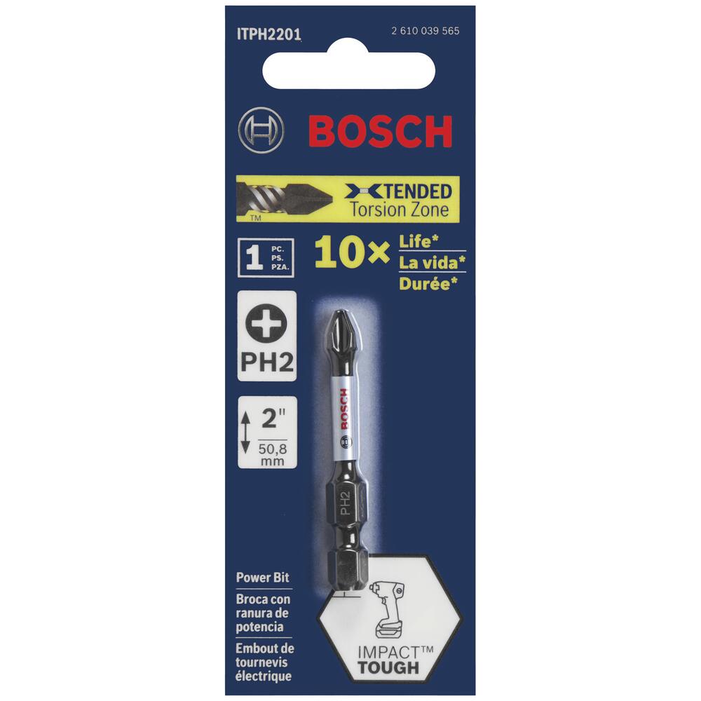PHILLIPS IMPACT TOUGH™ POWER BITS - 2"