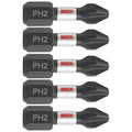 PHILLIPS IMPACT TOUGH™ POWER BITS - 5 PACK