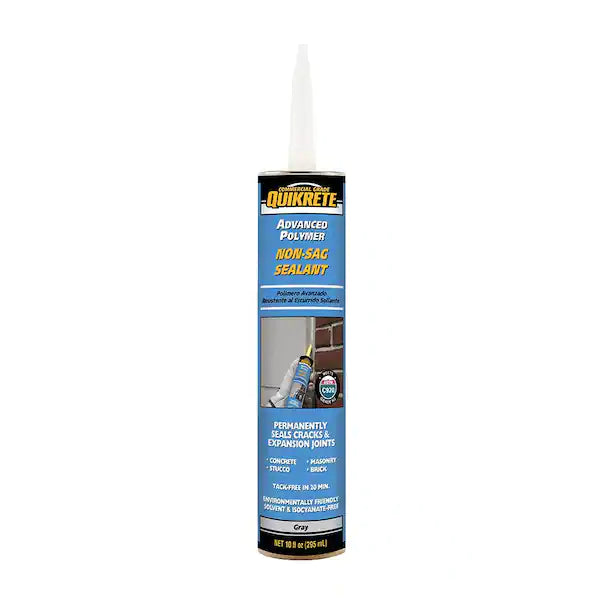 QUIKRETE ADVANCED POLYMER NON-SAG SEALANT - GRAY 10oz