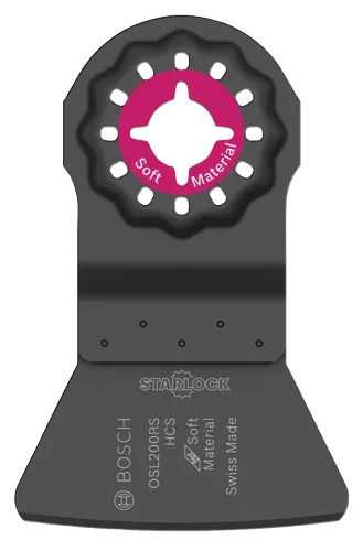 SOFT MATERIAL - 2" - STARLOCK® OSCILLATING MULTI-TOOL HIGH-CARBON STEEL RIGID SCRAPER BLADES